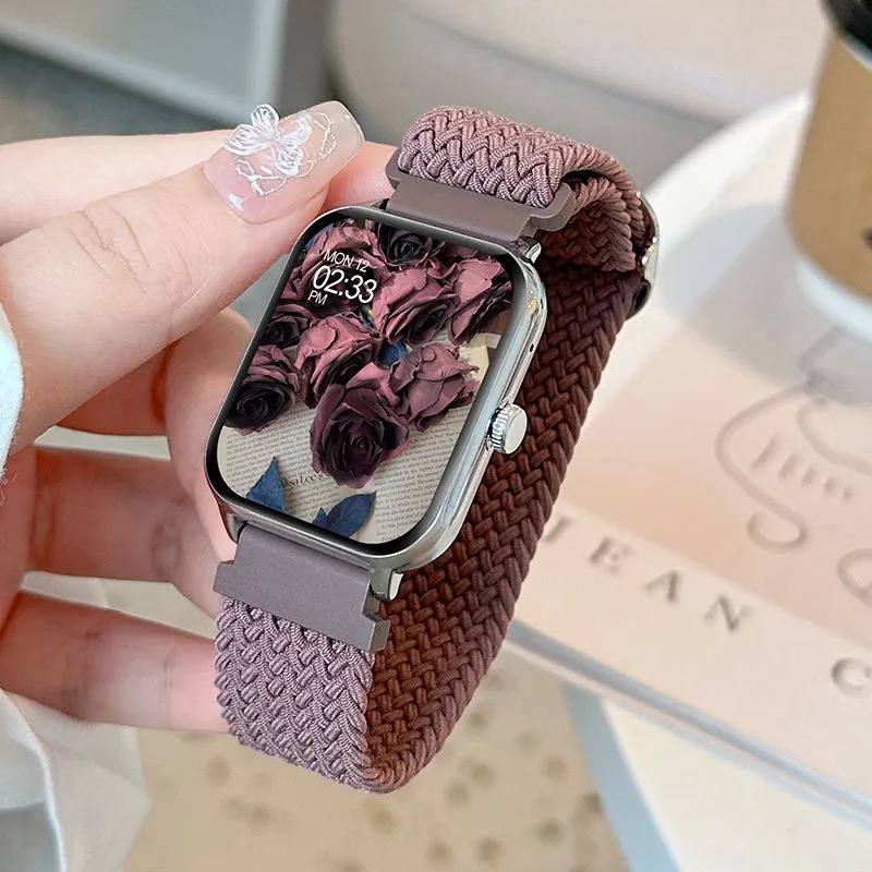 Braided Strap Smart Watch