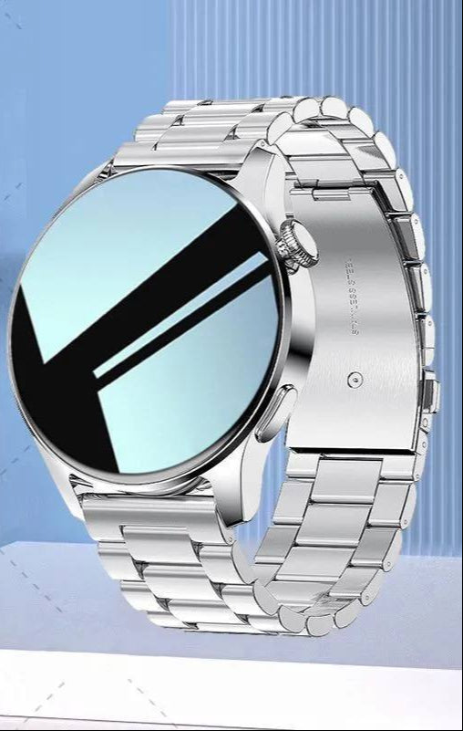 Classic Leather Smart Watch