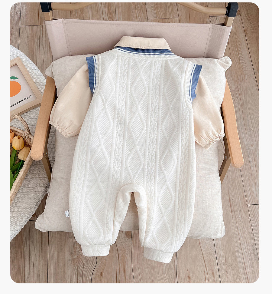 Doggie Embroidered Romper