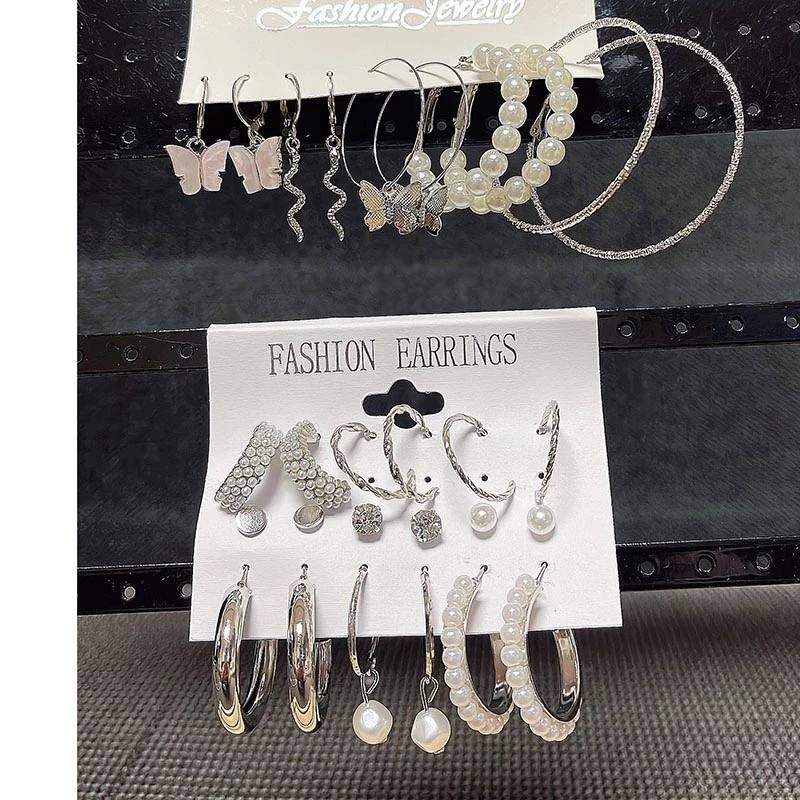 Silver Elegance Earrings Collection