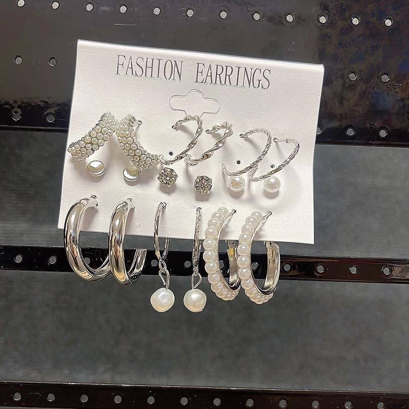 Silver Elegance Earrings Collection