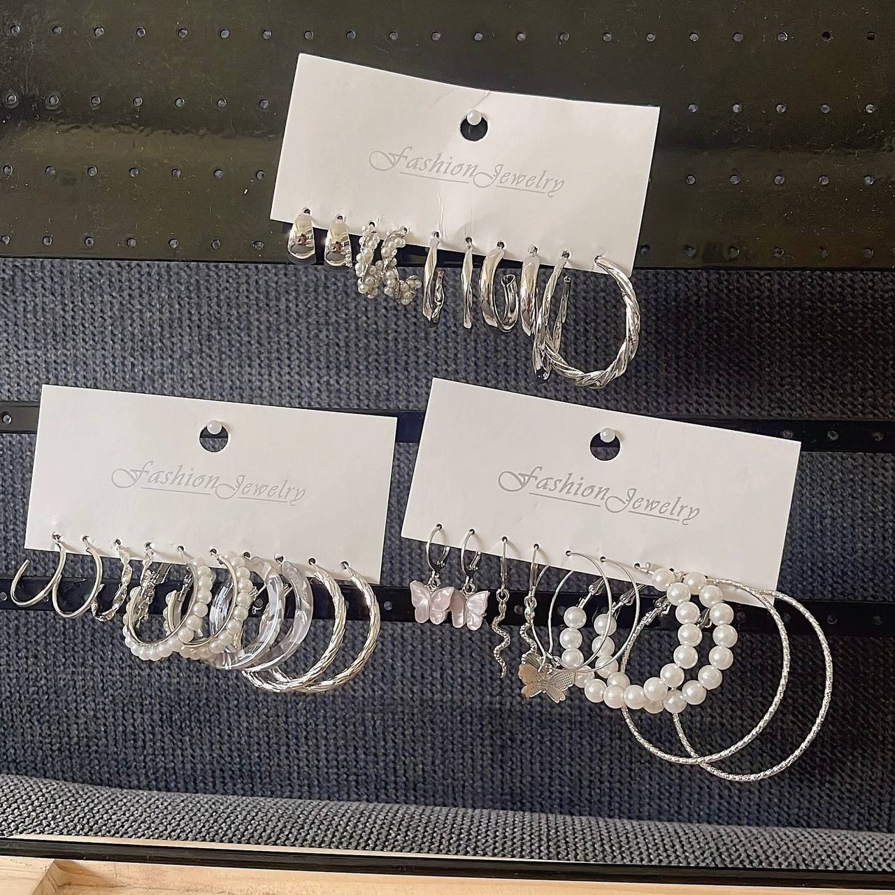 Silver Elegance Earrings Collection