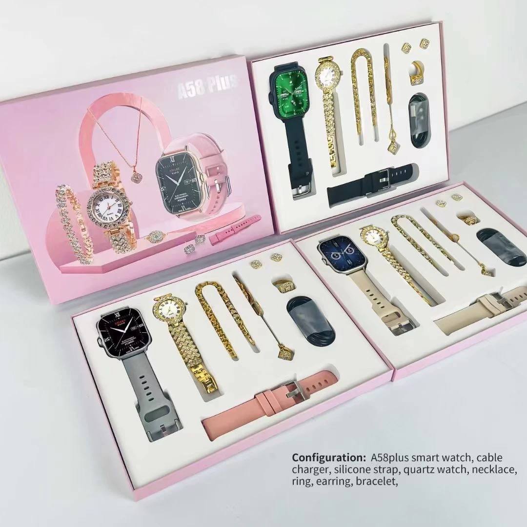 Elegant Jewelry Smart Watch Set