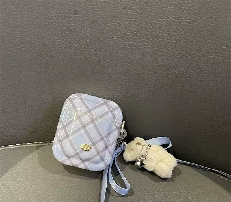 Plaid Pattern Airpod Cases