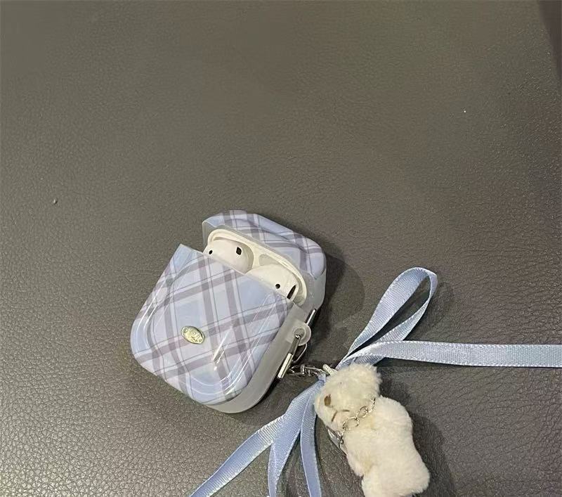 Plaid Pattern Airpod Cases