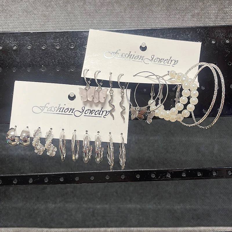 Silver Elegance Earrings Collection