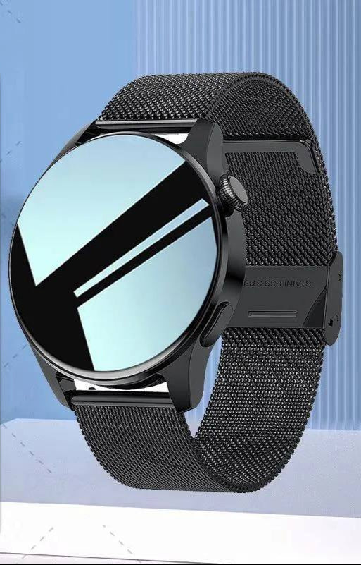 Classic Leather Smart Watch