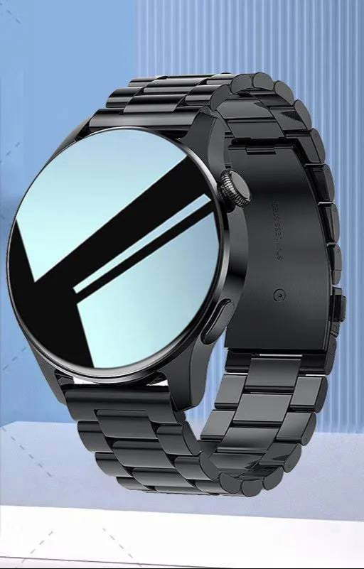 Classic Leather Smart Watch