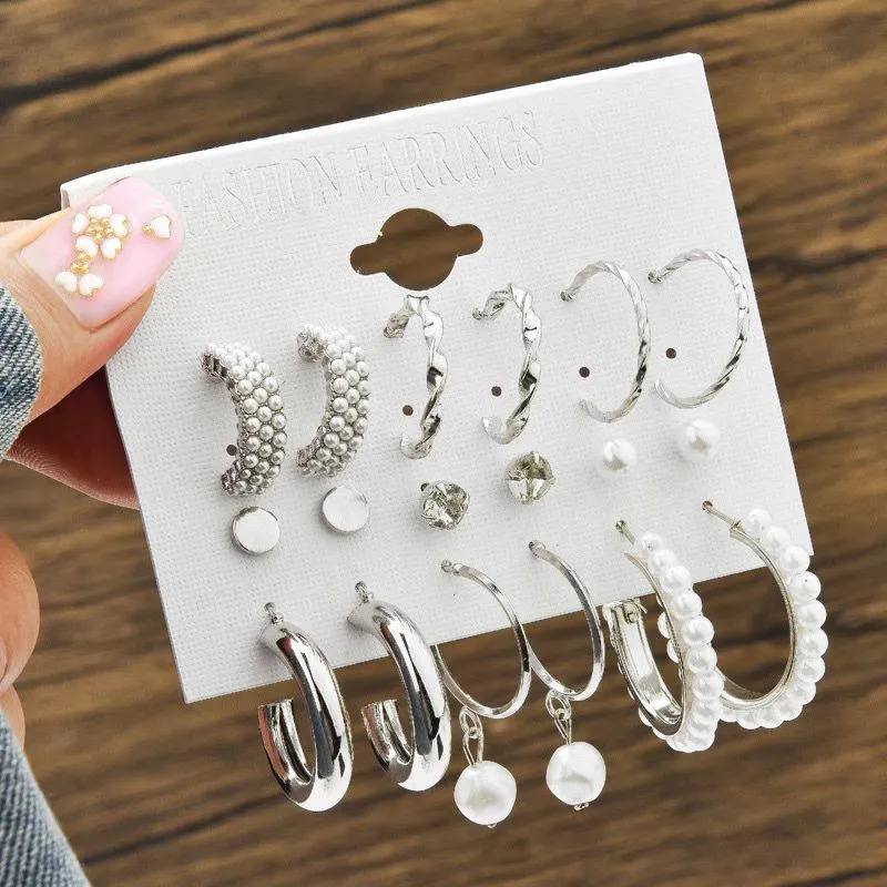 Silver Elegance Earrings Collection