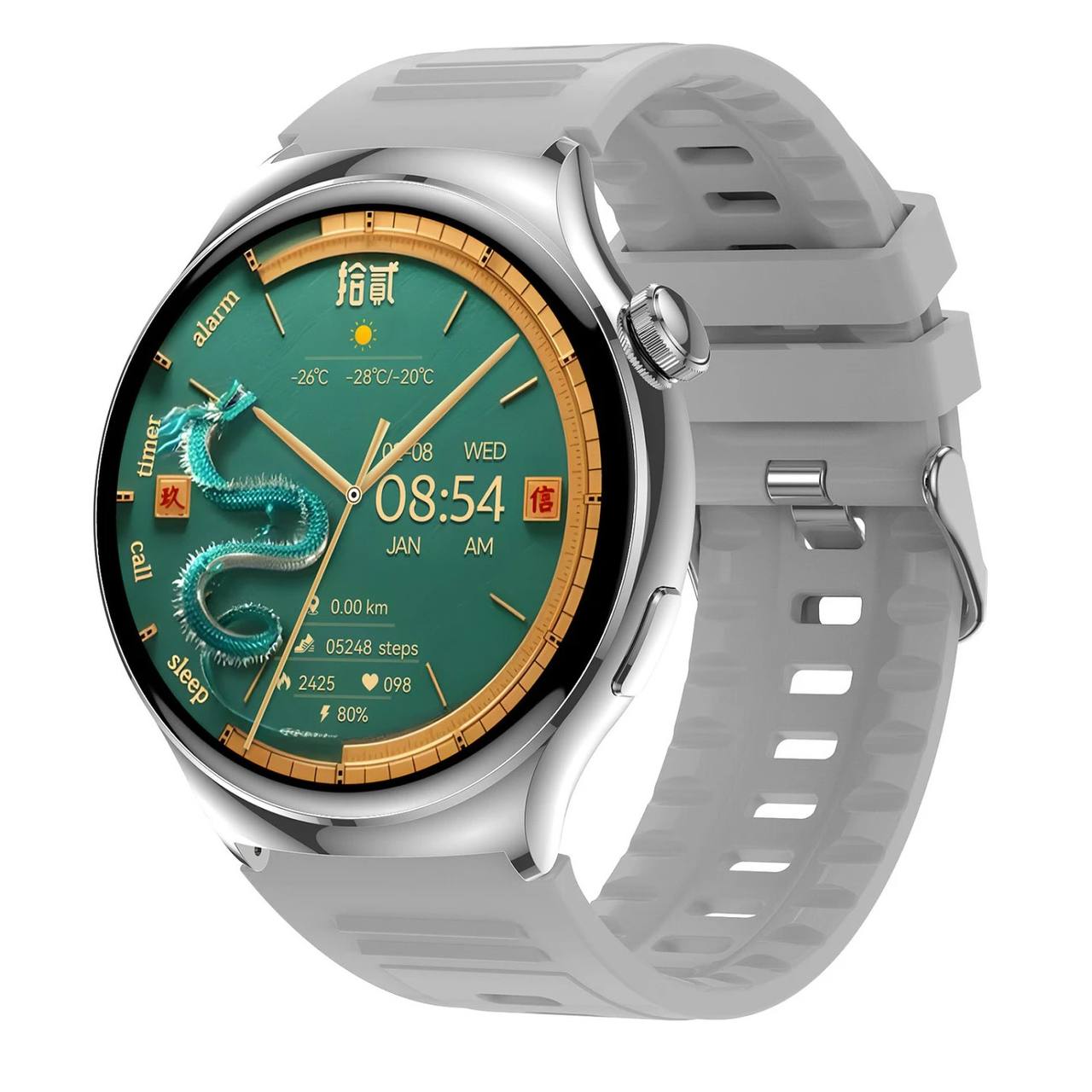 "Chrono Step Tracker Smart Watch