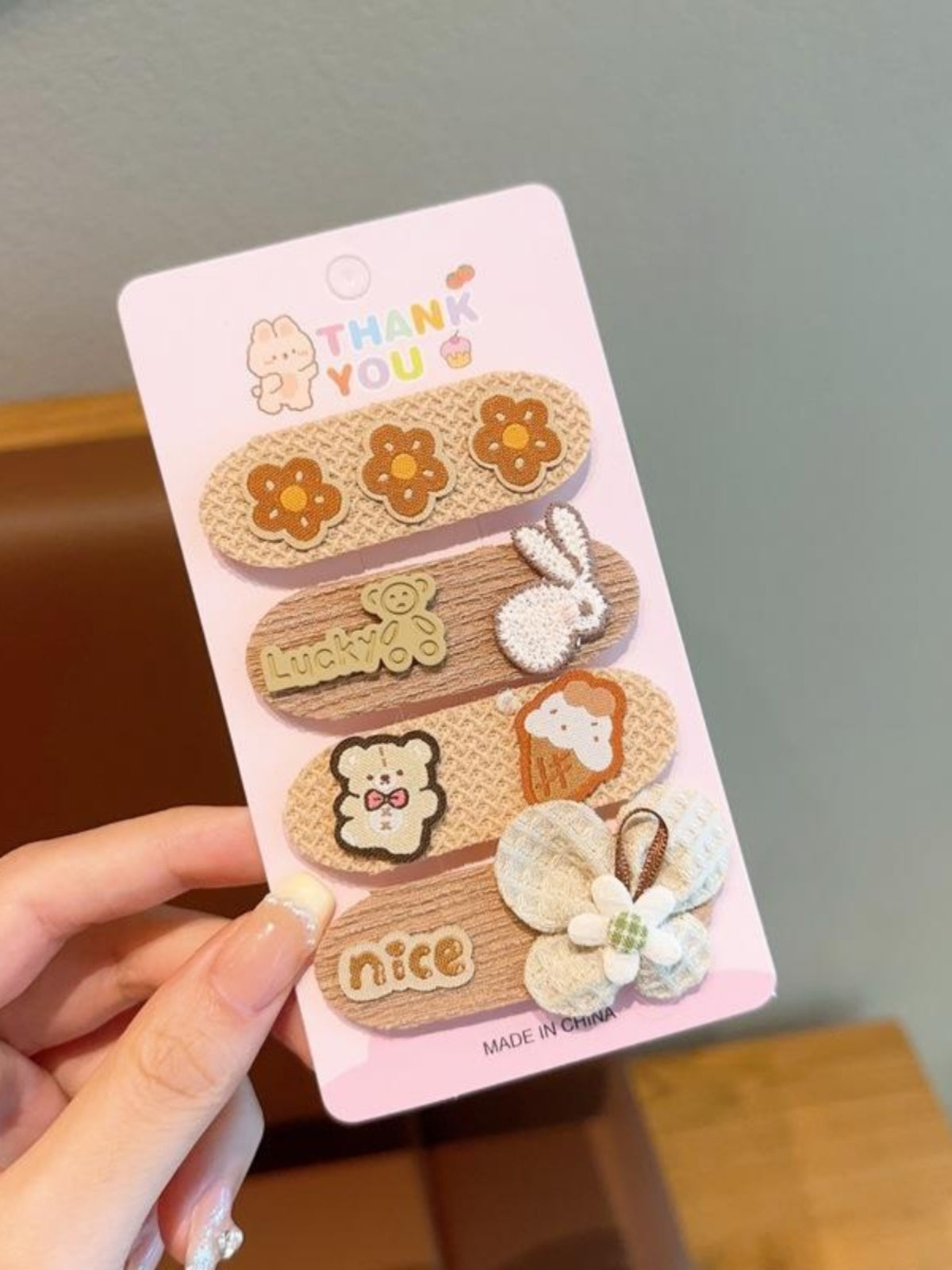 Cozy Café Hair Clips