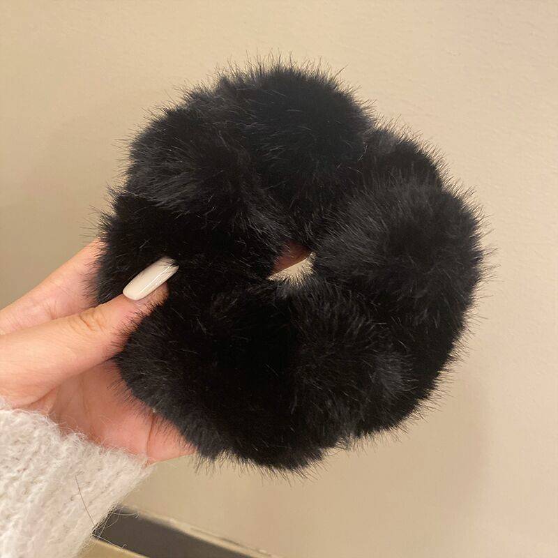 Luxe Fur Scrunchie Set