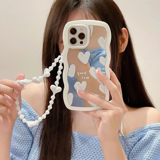 Good Luck Hearts Phone Case