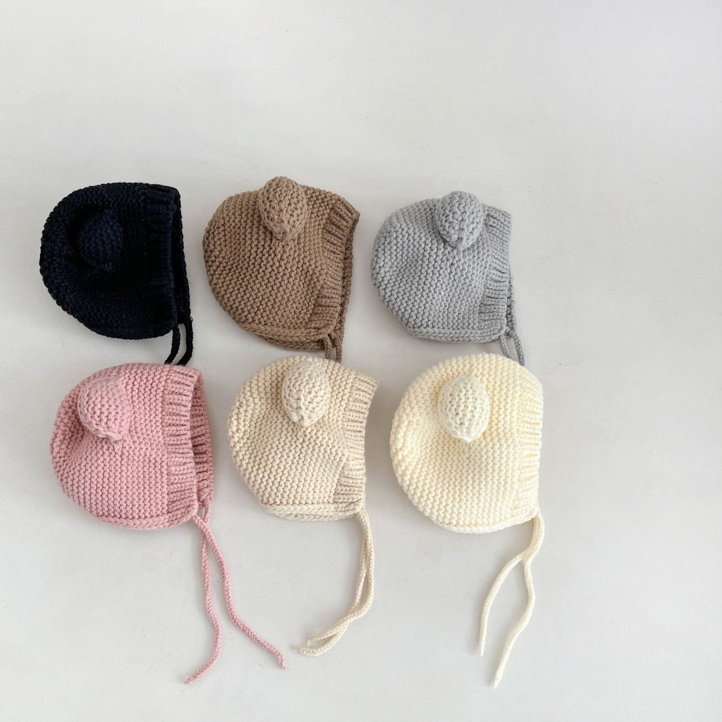 Bear Ear Knit Hats