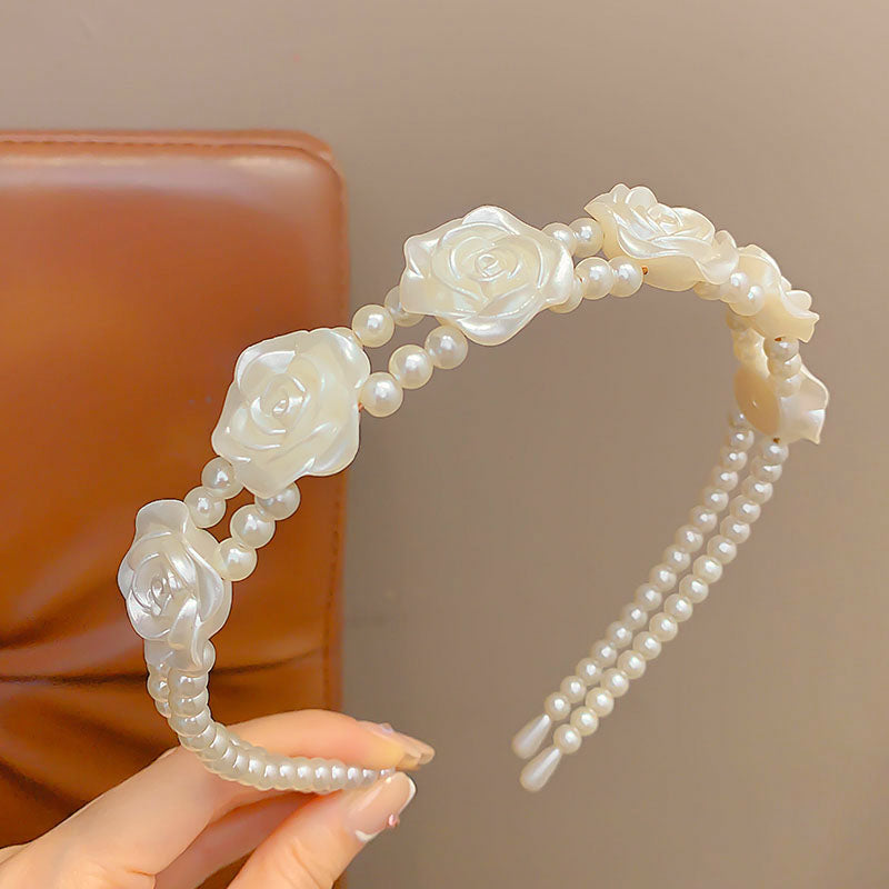 Elegant Pearl Headband Collection