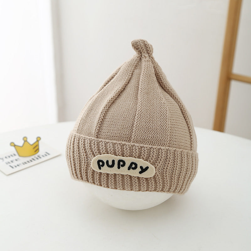 Puppy Themed Beanie Set