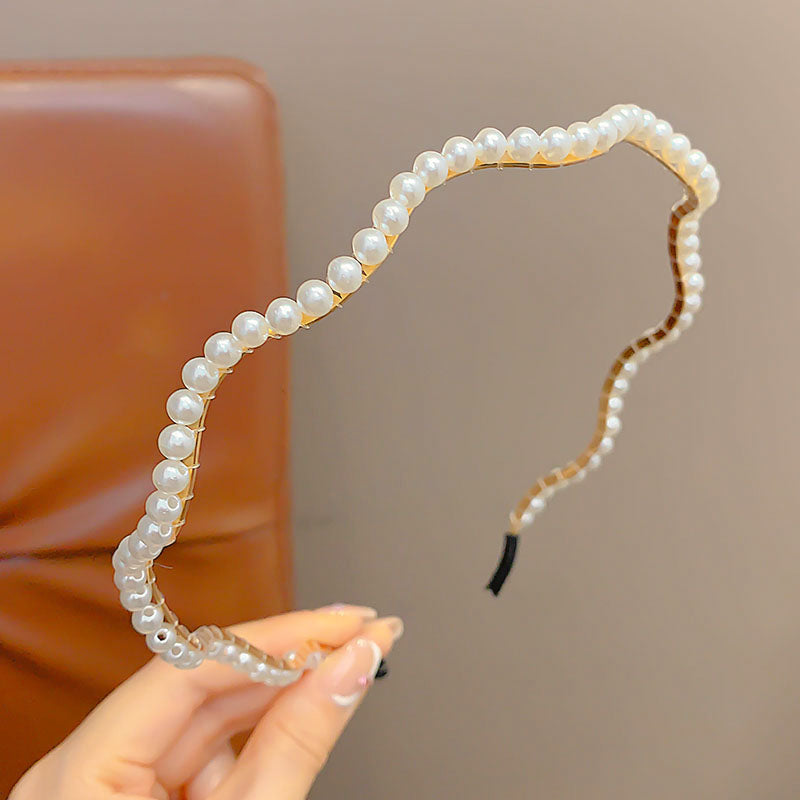 Elegant Pearl Headband Collection