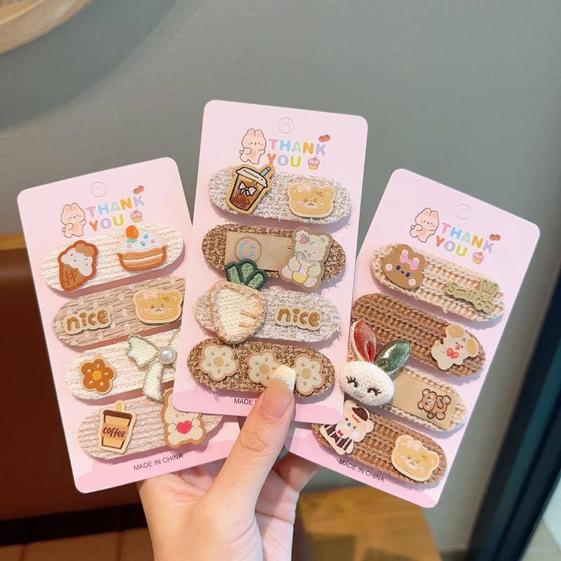 Cozy Café Hair Clips