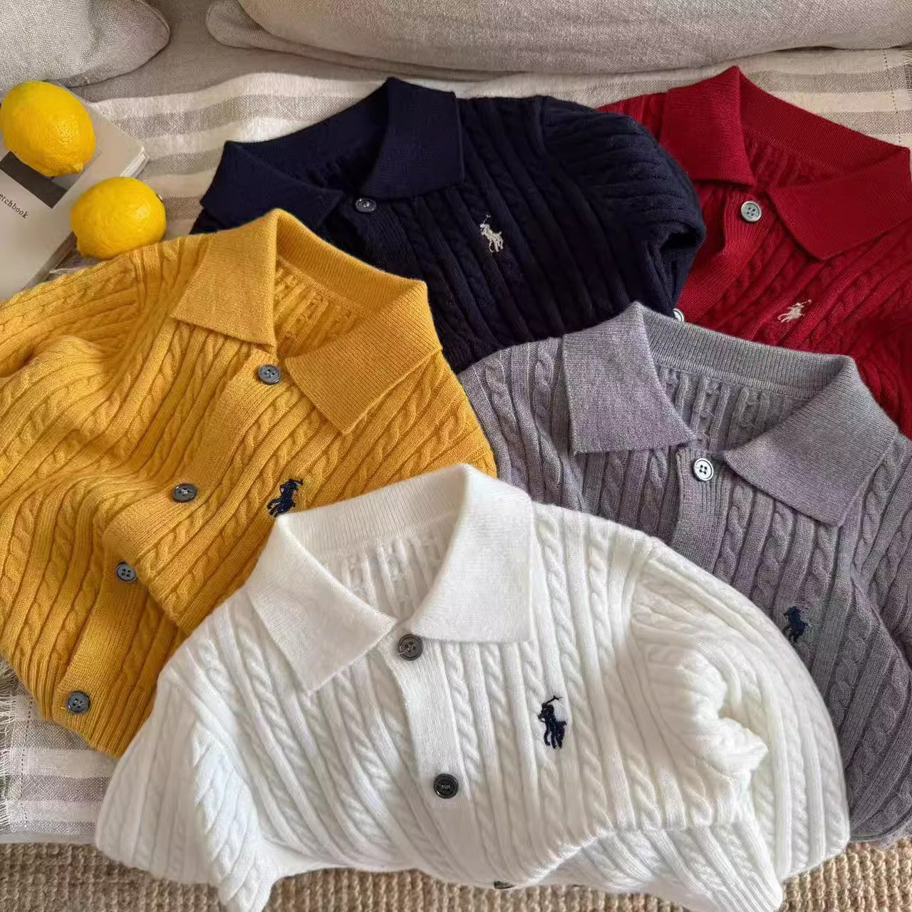 Ribbed Polo Collection