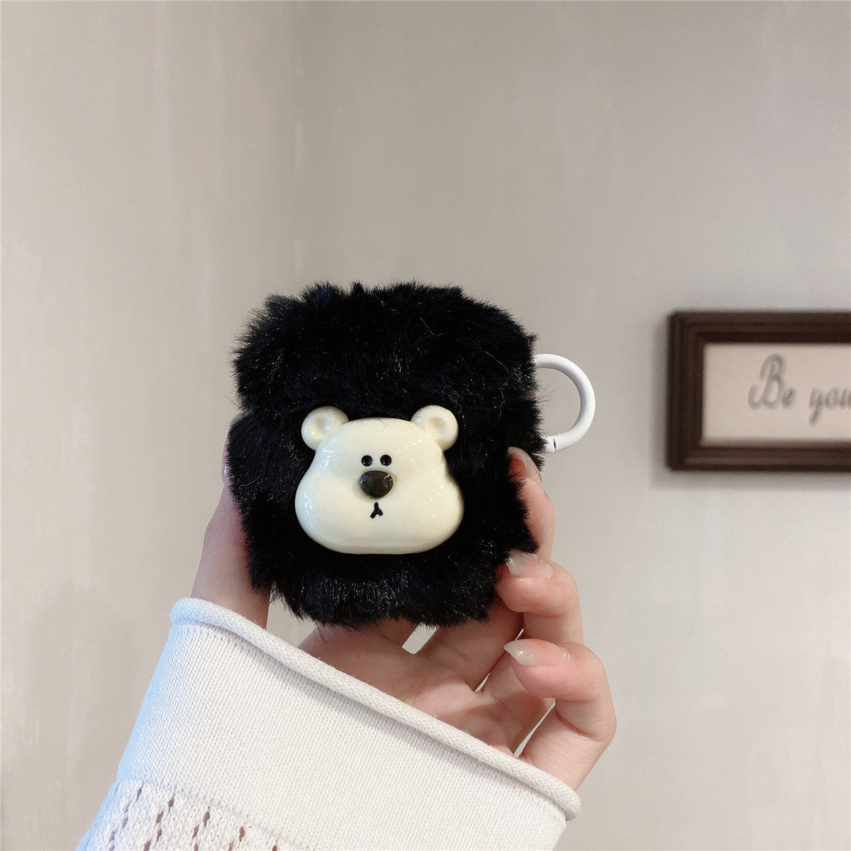 Bear Plush AirPods Case