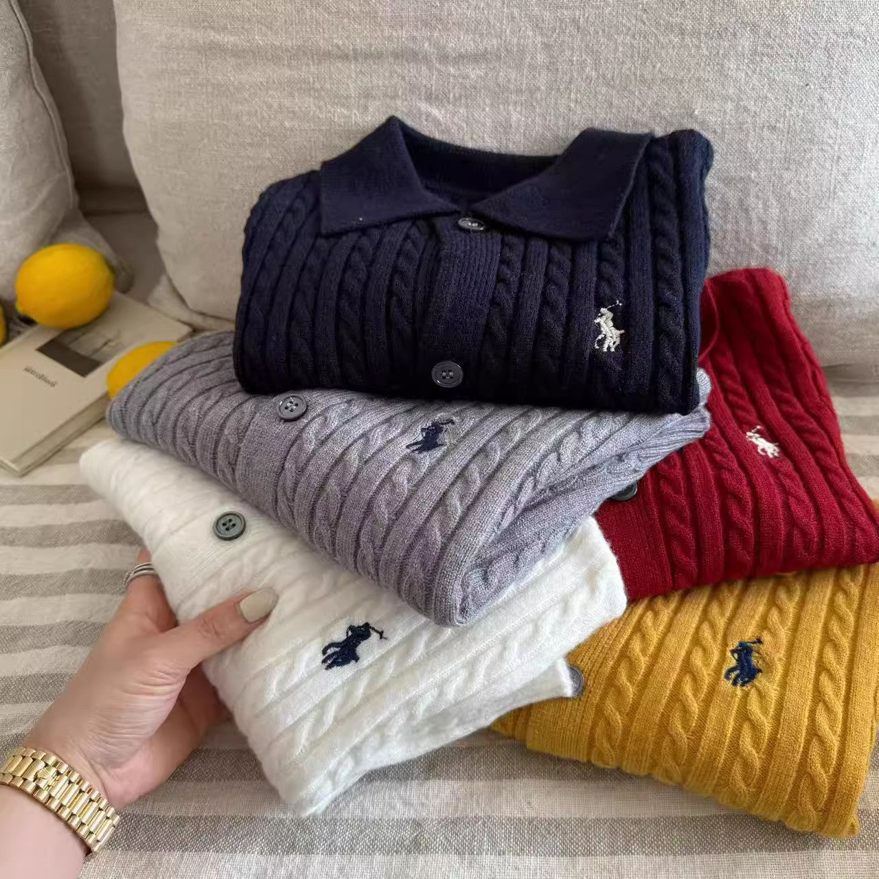 Ribbed Polo Collection