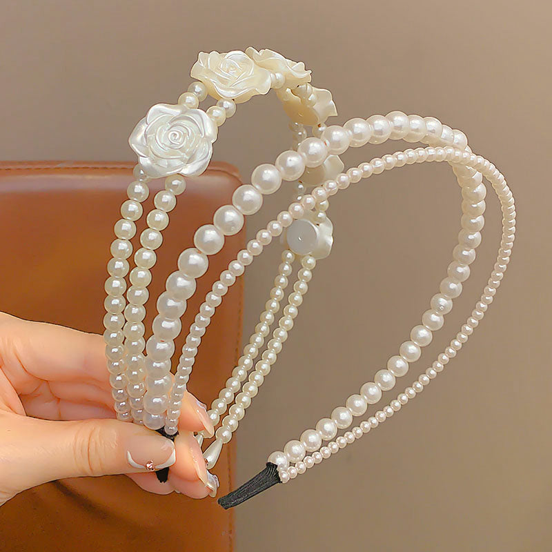 Elegant Pearl Headband Collection