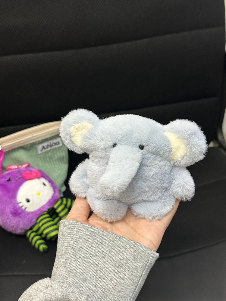 Fluffy Elephant Earbud Case