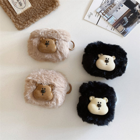 Bear Plush AirPods Case