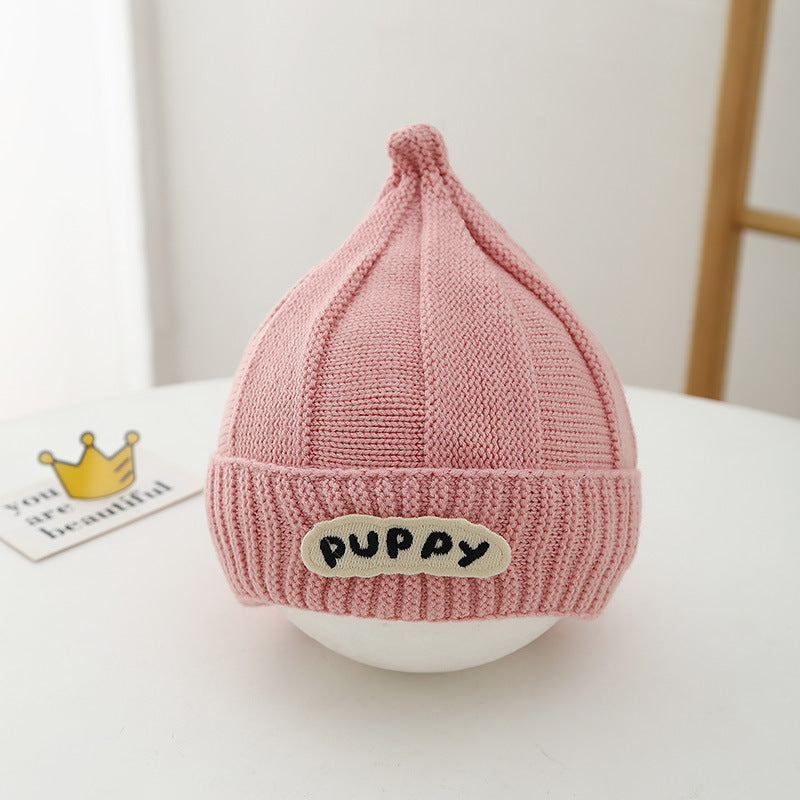 Puppy Themed Beanie Set