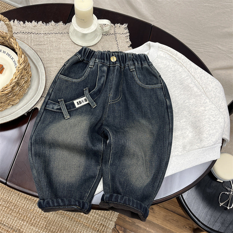 Trendy Casual Denim Set