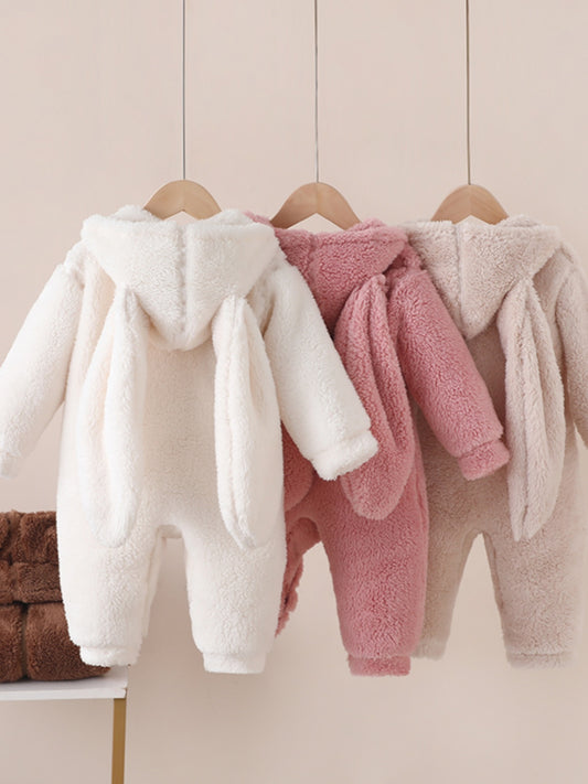 Cozy Plush Baby Snowsuit