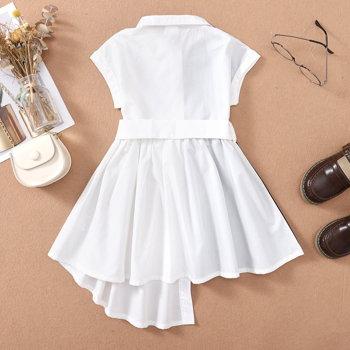 Monochrome Contrast Dress