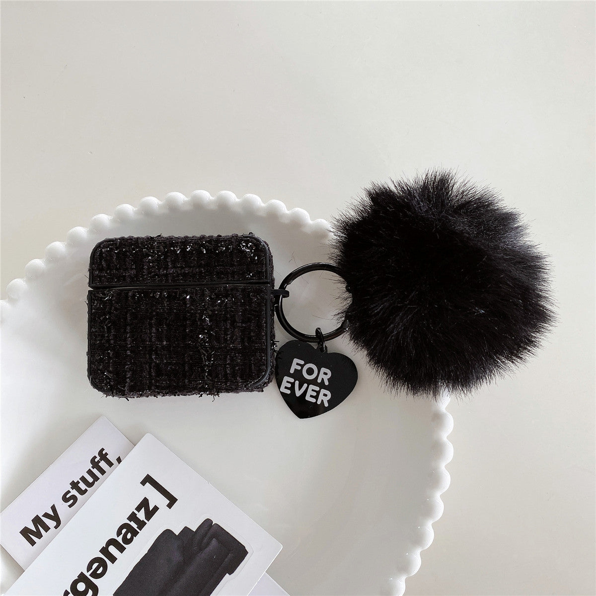 Trendy Pom-Pom AirPods Case