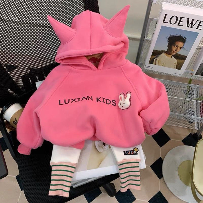 Bunny Hoodie Set