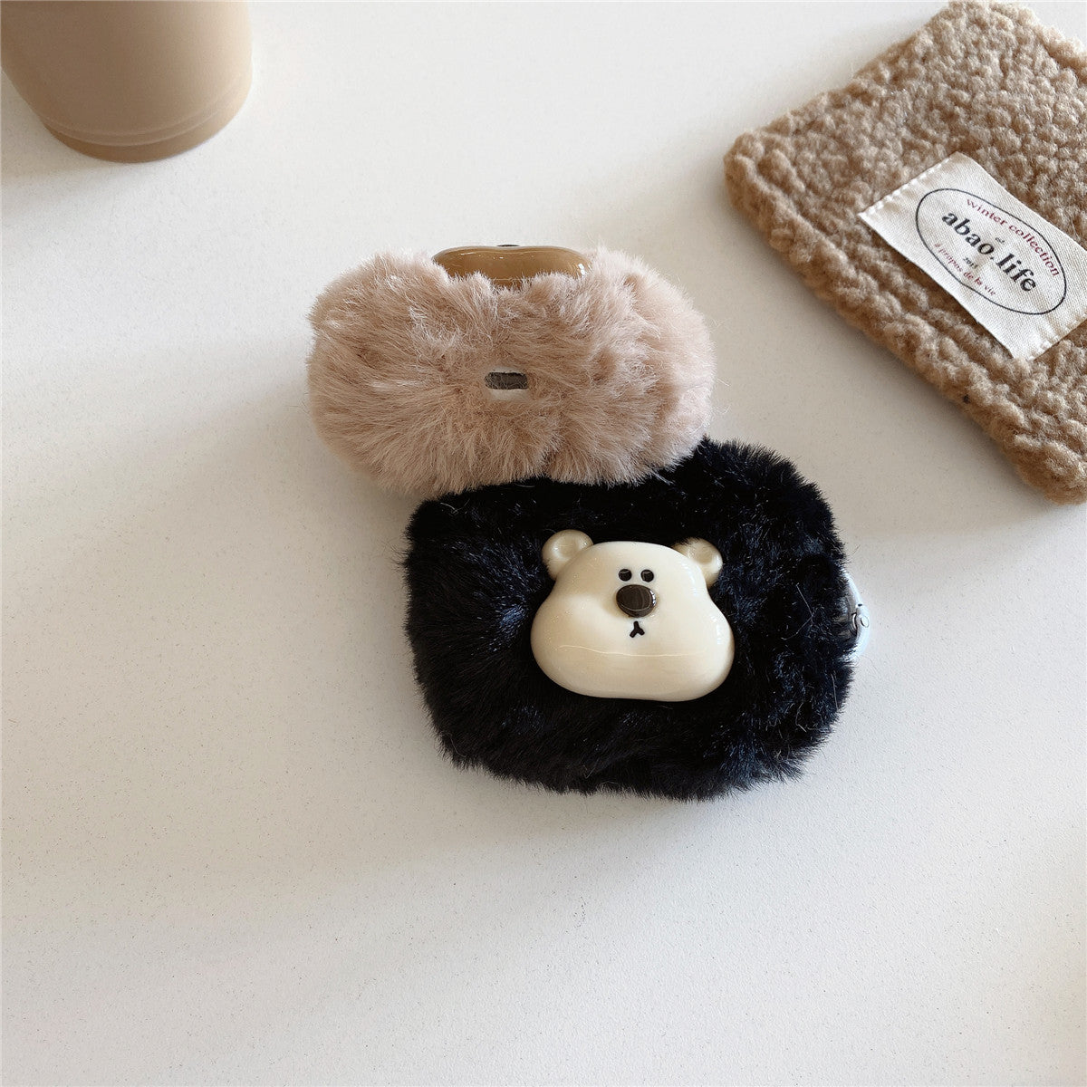 Bear Plush AirPods Case