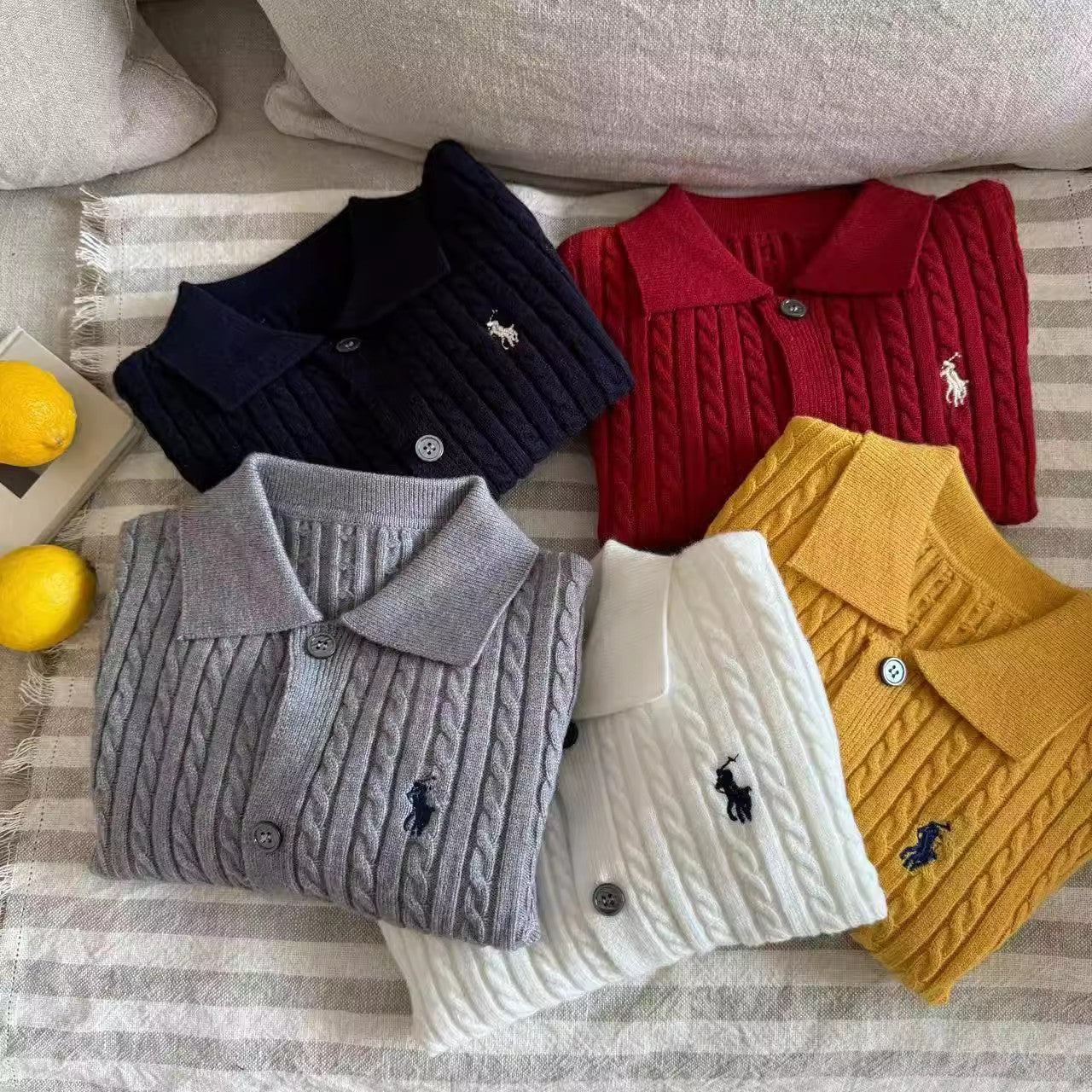 Ribbed Polo Collection