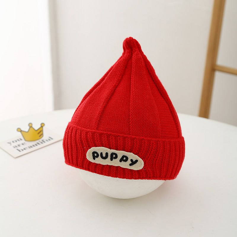 Puppy Themed Beanie Set