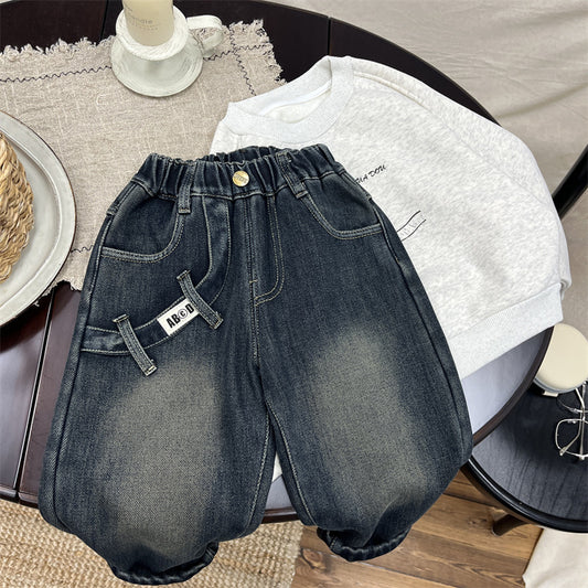 Trendy Casual Denim Set