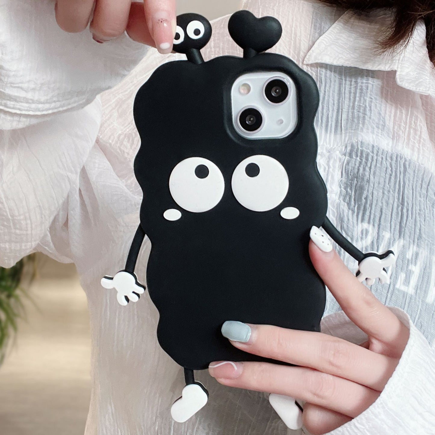 Playful Cartoon Character Phone Case