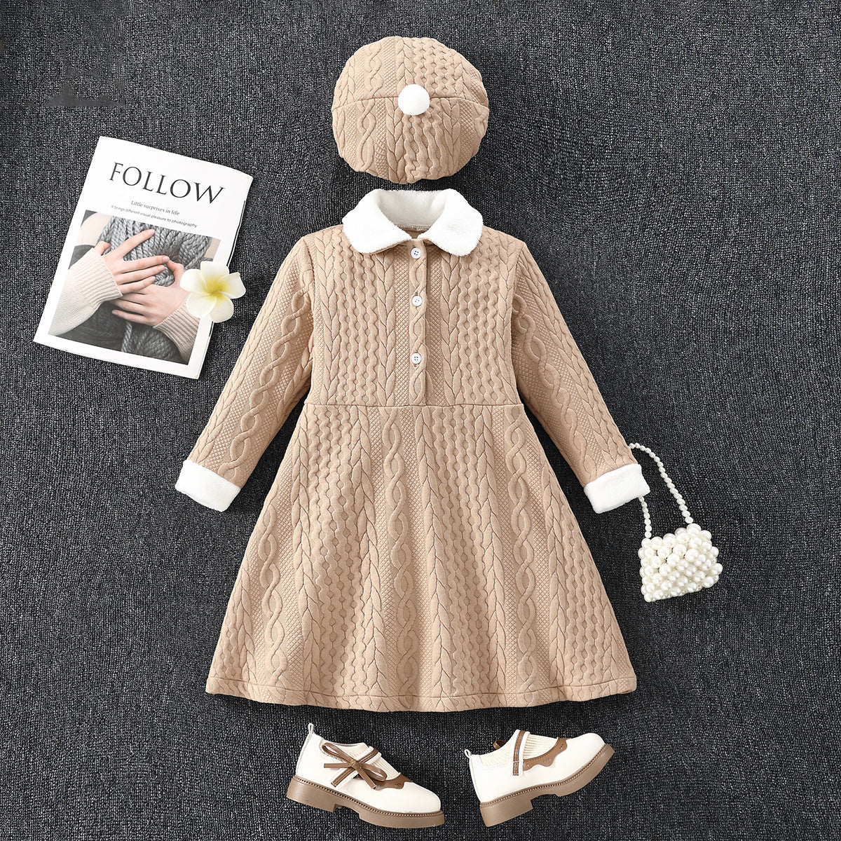 Cozy Knit Dress Set