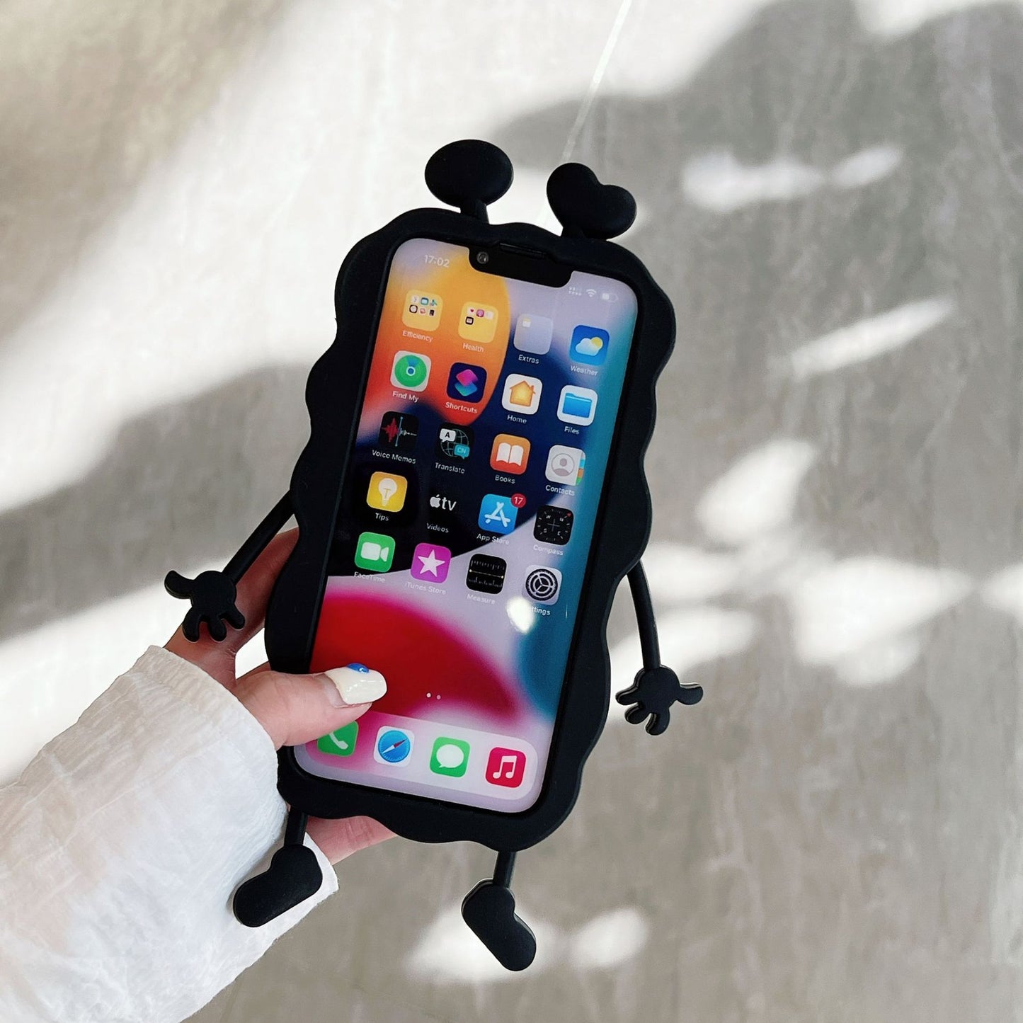 Playful Cartoon Character Phone Case