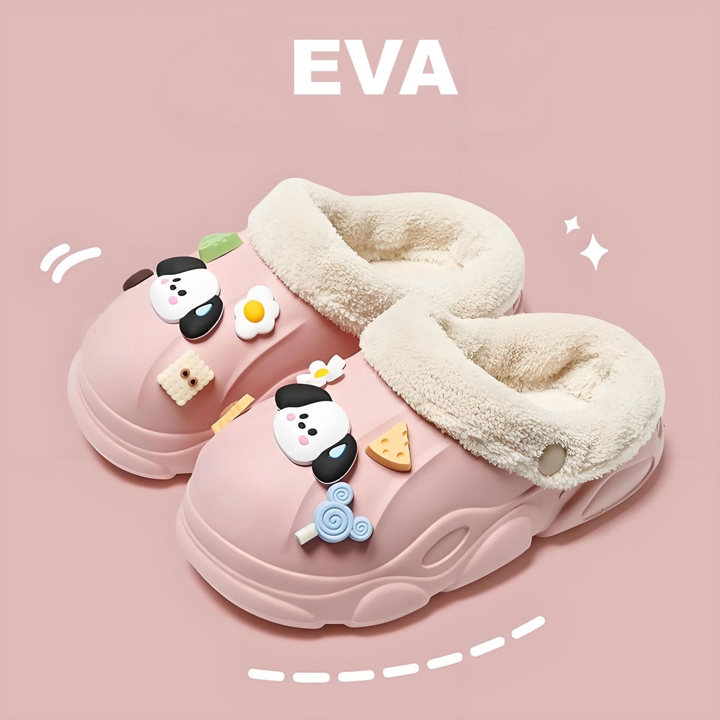 Cozy Cartoon Clogs