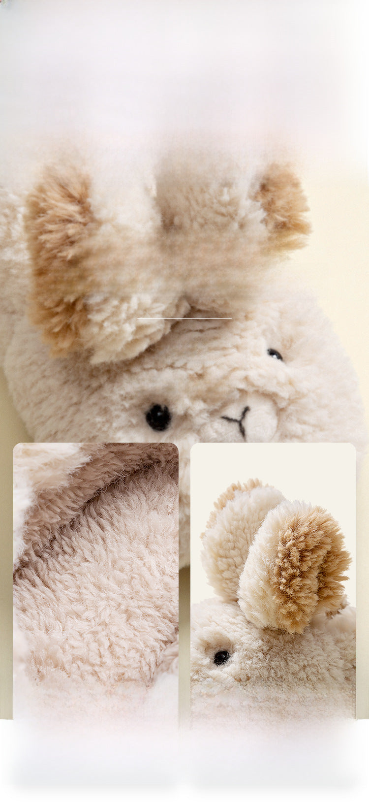 Bunny Plush Slippers