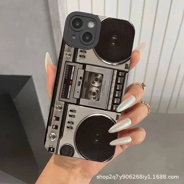 Retro Cassette Tape Case