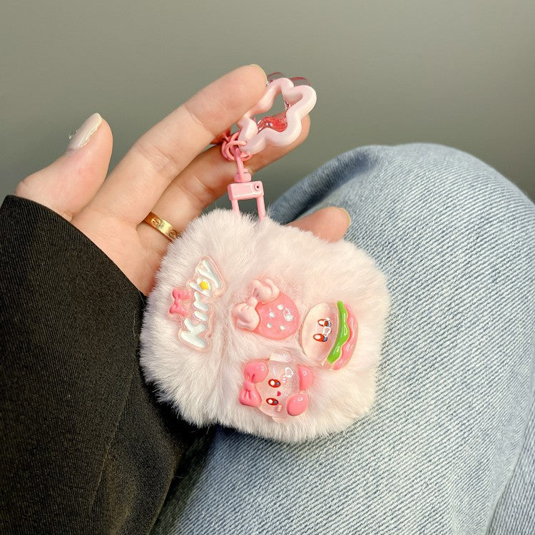 Fluffy Kirby Earbud Case