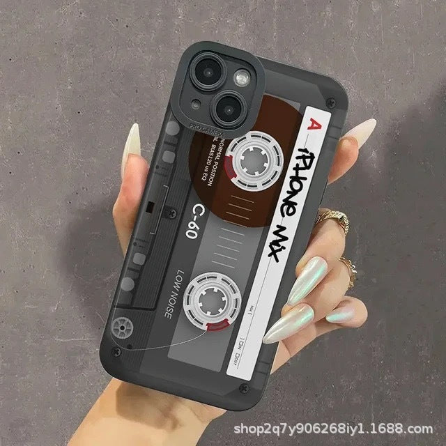 Retro Cassette Tape Case