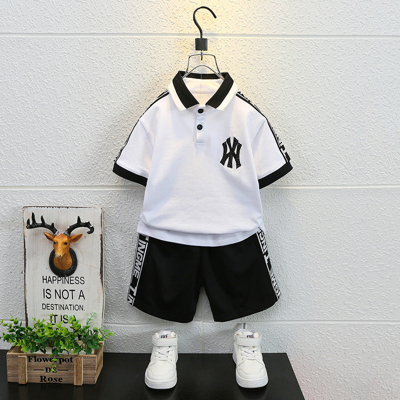 Trendy Polo Short Set