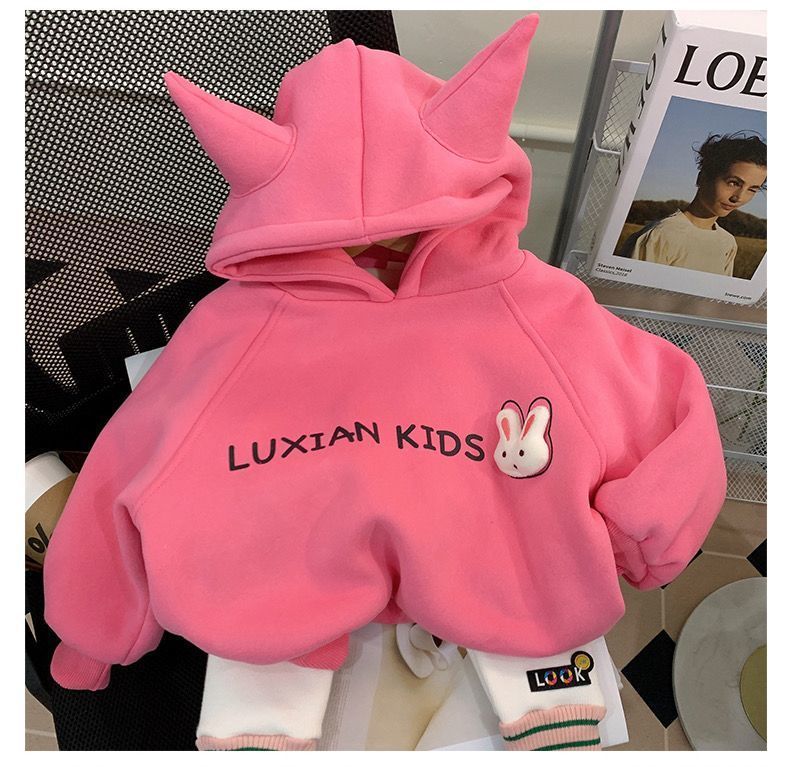 Bunny Hoodie Set