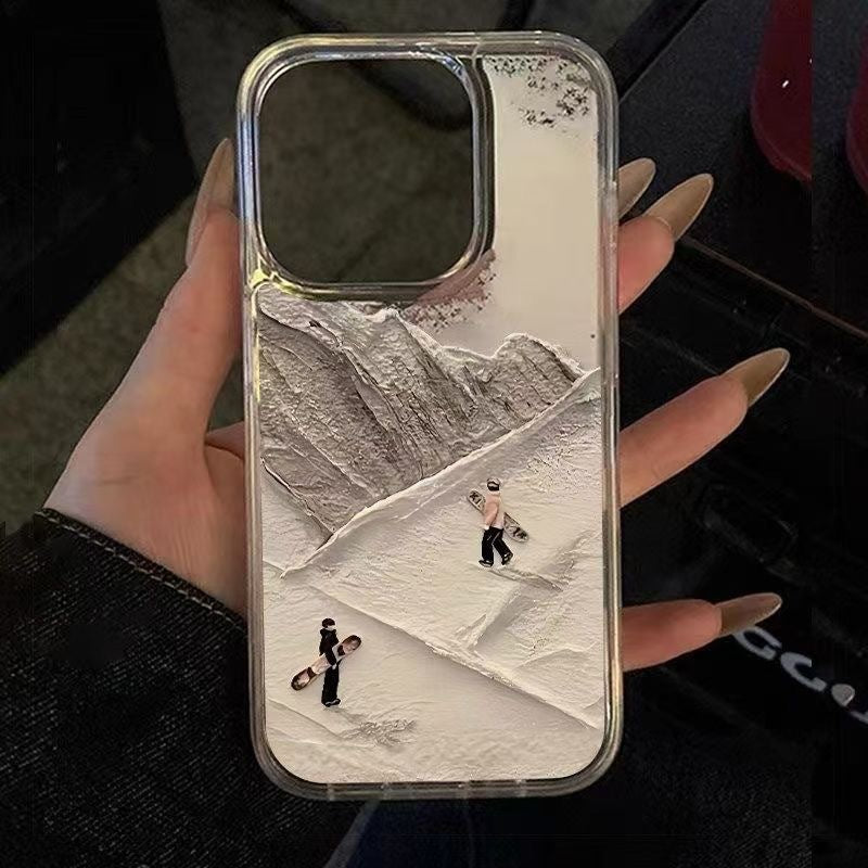 Snowy Landscape Phone Case