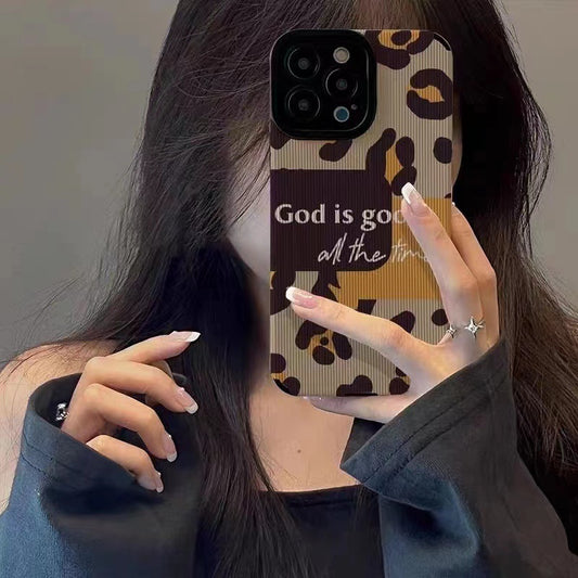 Leopard Print God Case